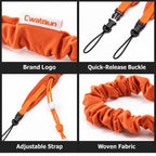 Universal Camera Shoulder Strap Quick Release Scrunchie Neck Lanyard With Loops — view 7