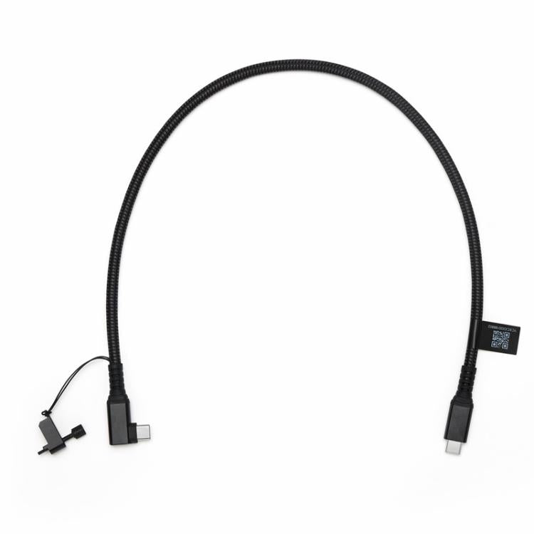 For DJI SDR Transmission 2 Original L-Shaped USB-C Video Cable DP, 50 Cm