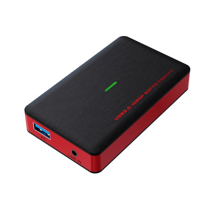 1080P60 USB 3.0 HDMI Video Capture Card With Loopout Line In Audio For OBS Live Stream, Ezcap 371L