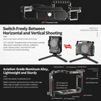 Poyinco Protective Camera Cage / Expansion Frame For Canon EOS 5D Mark II / EOS 5D Mark III / EOS 5D Mark IV / EOS 6D Mark II — view 5