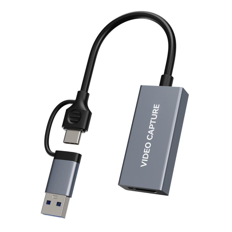 Ezcap370M 2 In 1 USB-C & USB-A To HDMI Video Capture Card 1080P Audio Grabber For Gaming Streaming