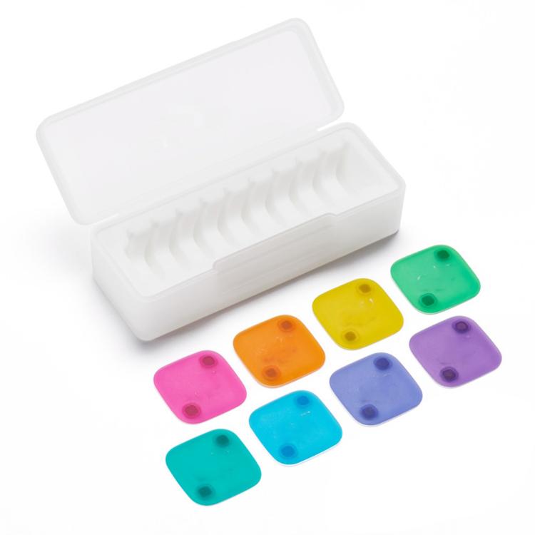 For DJI Mic Mini 2 Original Multi-Color Magnetic Front Cover 8-Piece Set
