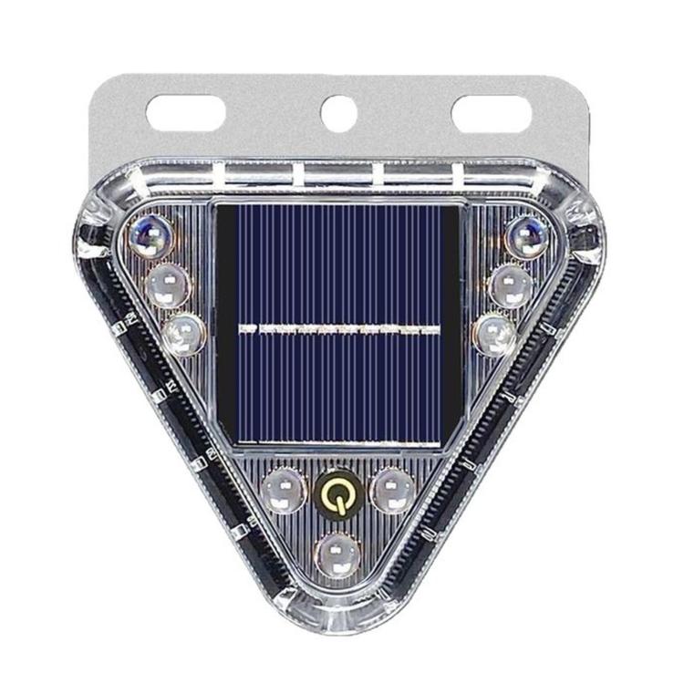 Solar-powered Rear-end Collision Warning Strobe Light LED Night-time Width Indicator Light