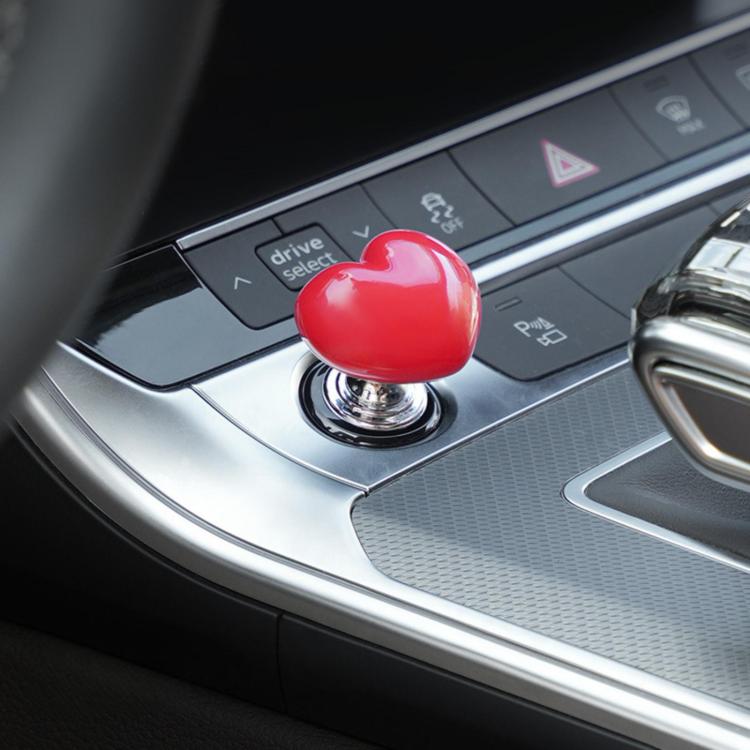 Heart-shaped Decorative Ring For Car Push-to-start Button