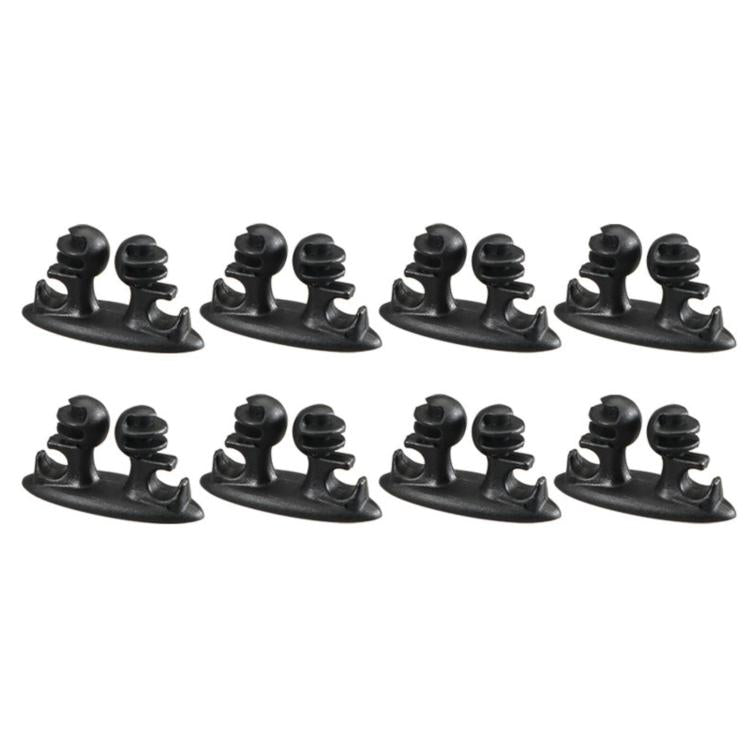 Adhesive Car Cable Organizer Charging Cable Holder — Classic 8 PCS/Pack
