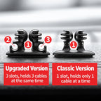 Adhesive Car Cable Organizer Charging Cable Holder — view 5