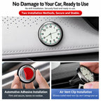 In-Car Dashboard Clock Center Console Time Display