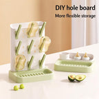 Baby Bottle Drying Rack Easy To Clean Bottle Storage Holder — Green