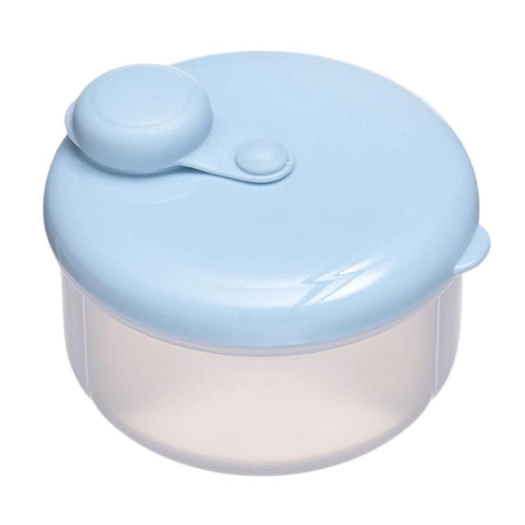 Portable Baby Milk Powder Container Travel Formula & Snack Dispenser Box — Yellow