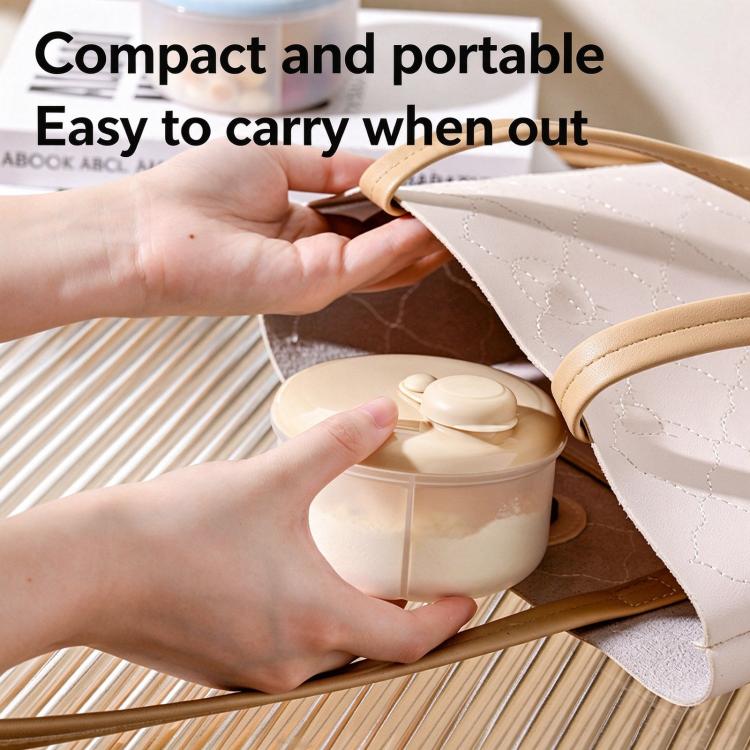 Portable Baby Milk Powder Container Travel Formula & Snack Dispenser Box — view 7