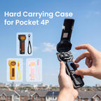 For DJI Osmo Pocket 4P aMagisn Full Wrap Hard Shell Storage Box Carrying Case