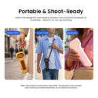 For DJI Osmo Pocket 4P aMagisn Full Wrap Hard Shell Storage Box Carrying Case