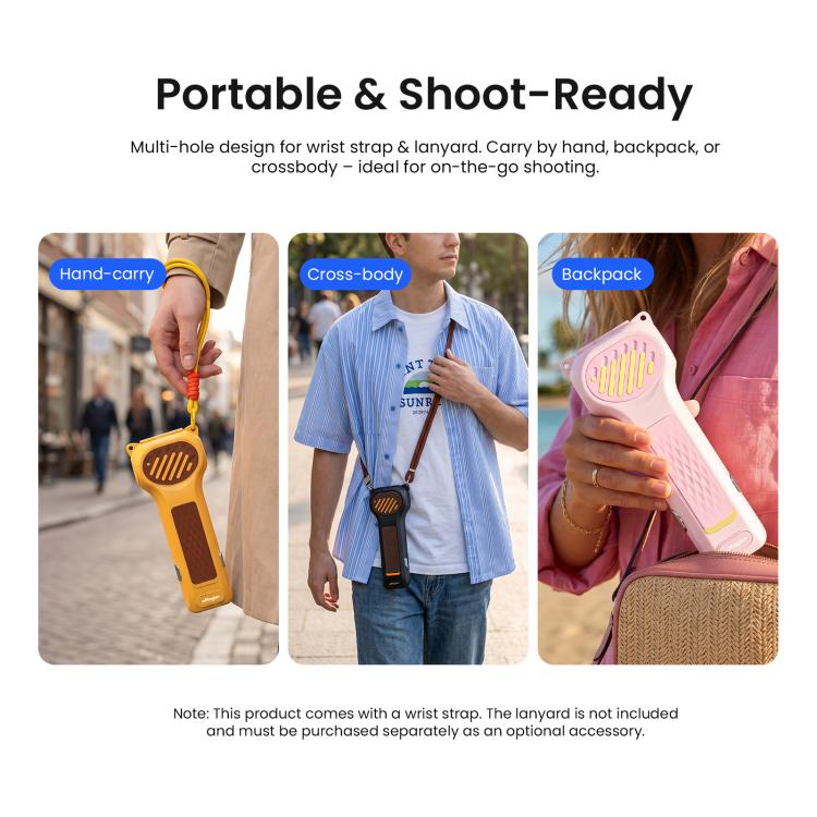 For DJI Osmo Pocket 4P aMagisn Full Wrap Hard Shell Storage Box Carrying Case