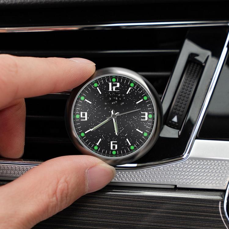 Luminous Car Clock Time Display Ornament