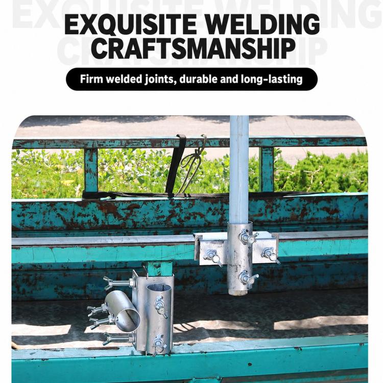 Mounting Bracket for Tricycle Stall Sun / Rain Umbrella