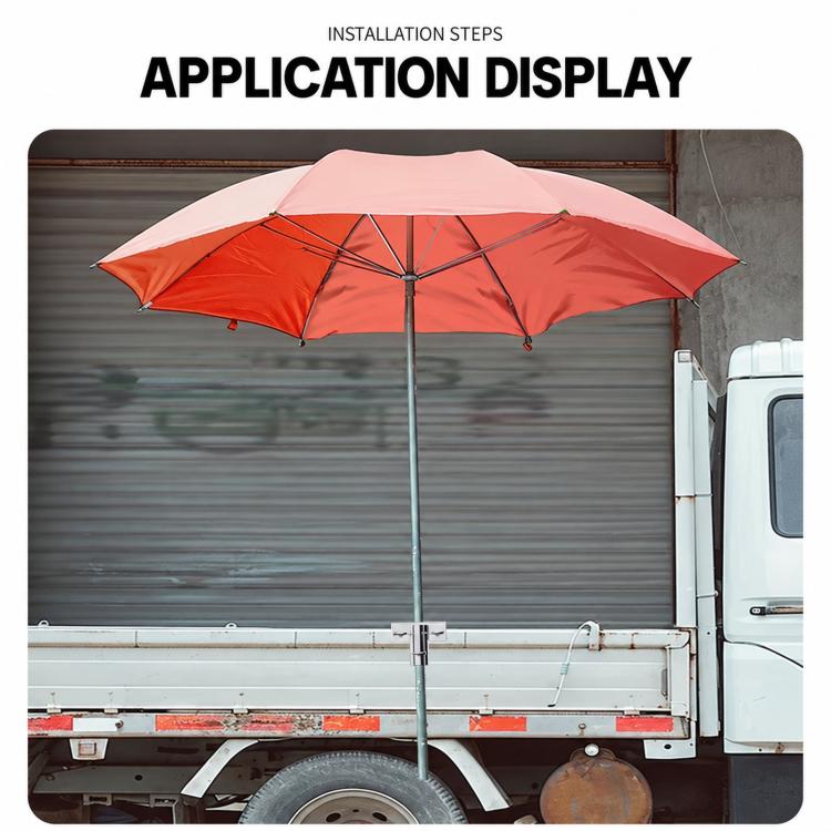 Mounting Bracket for Tricycle Stall Sun / Rain Umbrella