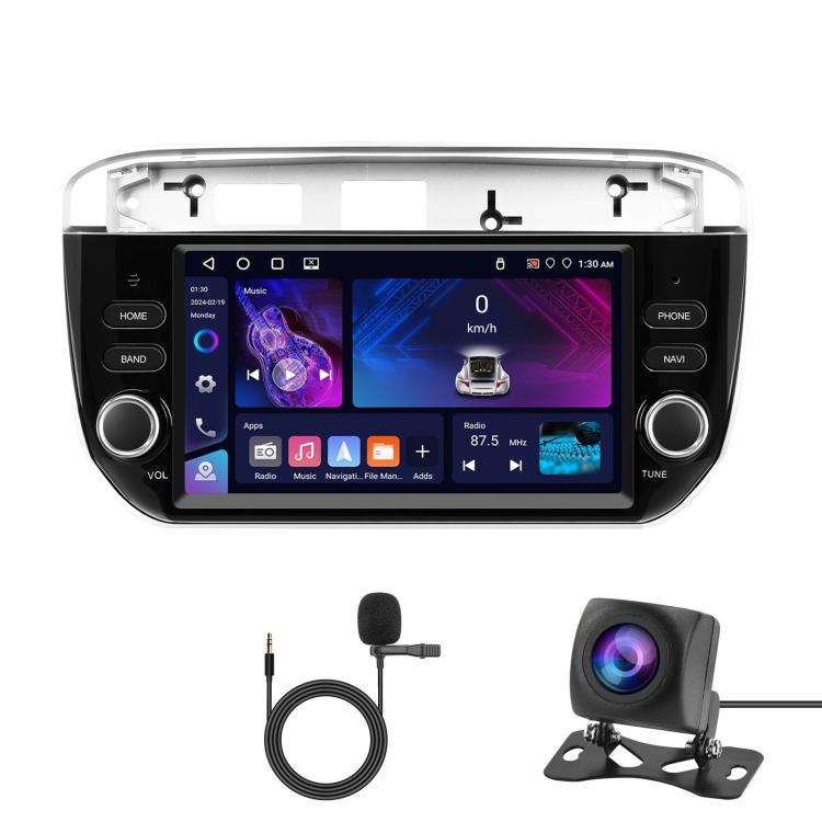 For FIAT Punto 7 Inch Wireless Carplay Android Auto Car Stereo GPS Navigation Radio Player — 8 Core 4GB+64GB