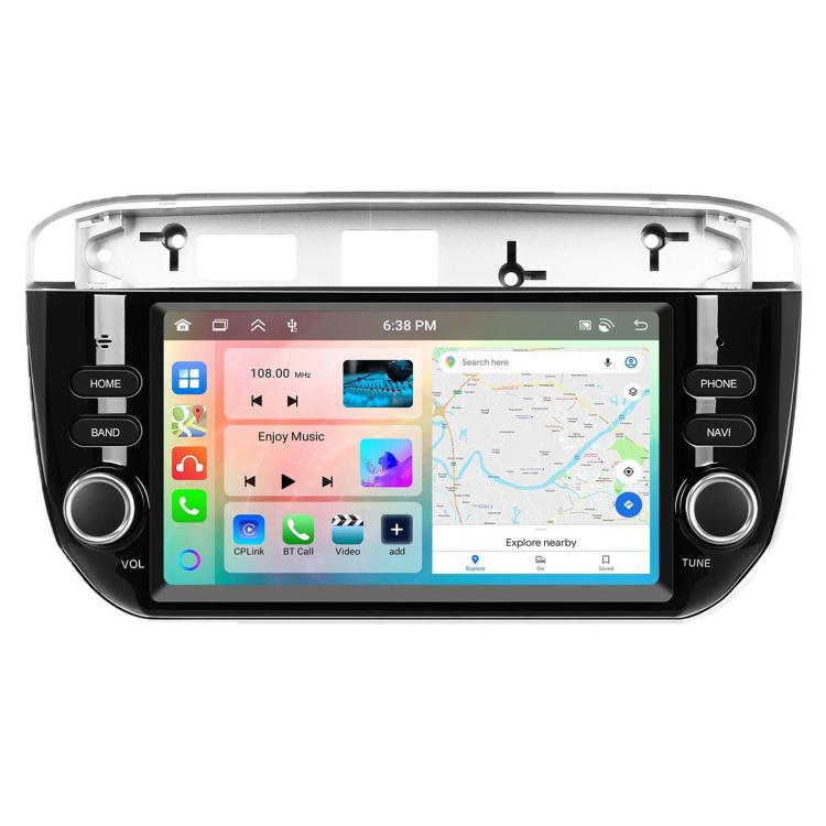 For FIAT Punto 7 Inch Wireless Carplay Android Auto Car Stereo GPS Navigation Radio Player — 8 Core 6GB+128GB