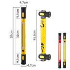 COB Magnetic USB-Rechargeable Strip Work Light With Hook — Red / White Box