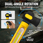 COB Magnetic USB-Rechargeable Strip Work Light With Hook — view 6
