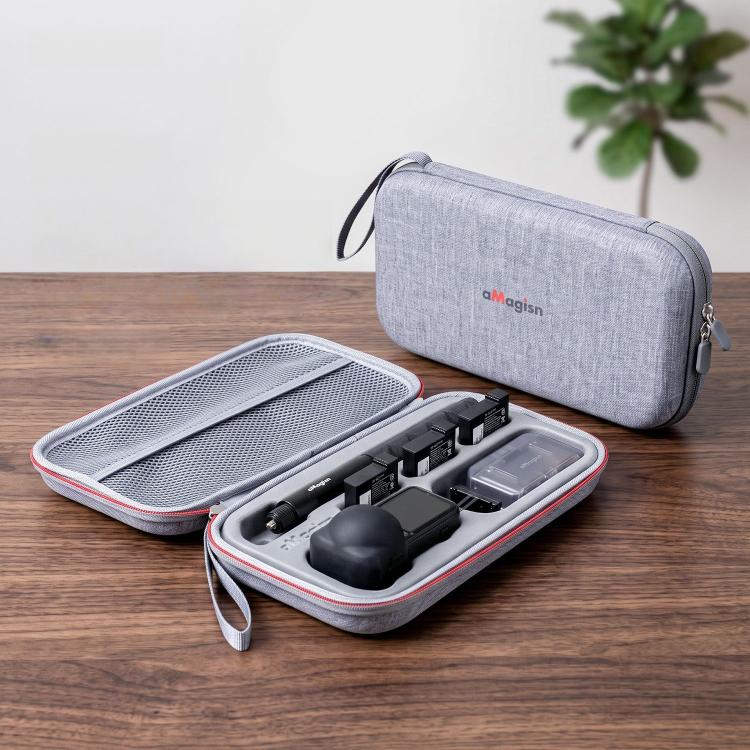 aMagisn Medium Carrying Case Portable Storage Bag with Detachable Liner, For Insta360 X6