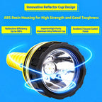 AJS-889 50m Diving Bright Waterproof Flashlight LED High Lumen Long Range Underwater Salvage Light — view 7