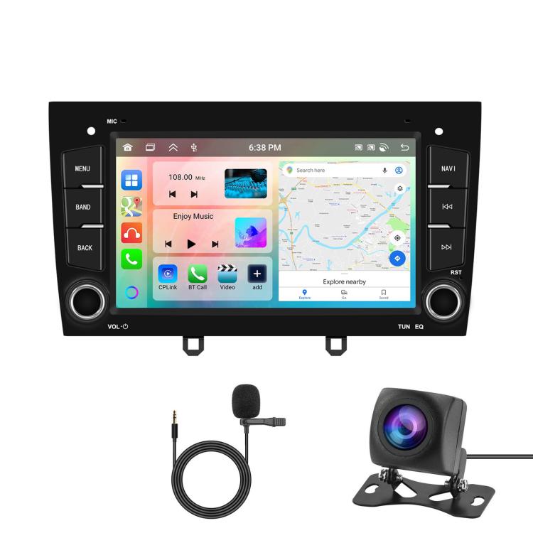 For Peugeot 408 2010-2024 Car Stereo Radio Wireless CarPlay Android Auto 7 inch Touchscreen Player — Standard