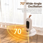 PTC Ceramic Space Heater 1300W Electric Portable Heater — view 4