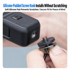 For DJI Pocket 4P / Insta360 X6 BRDRC Retractable Spring-Loaded Backpack Clip