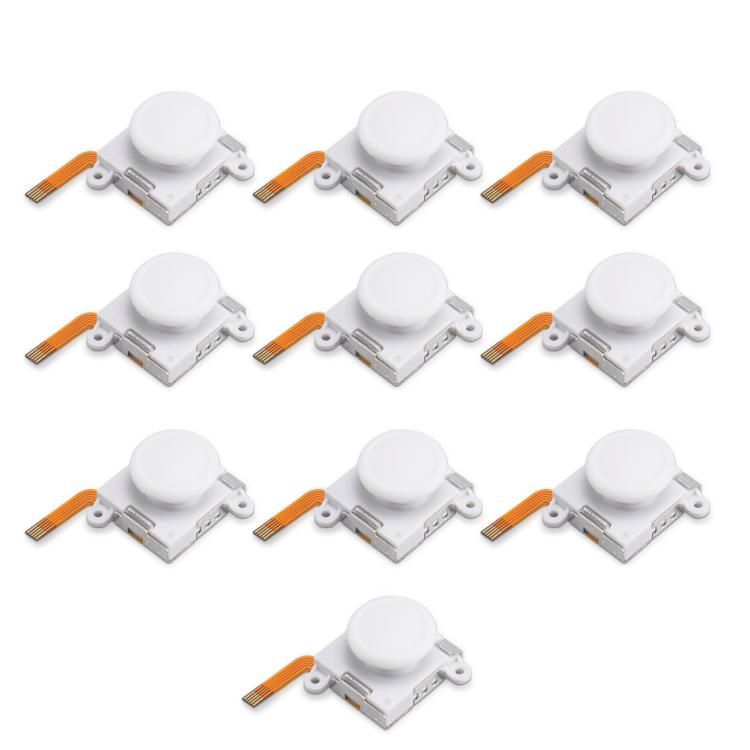 TMR Electromagnetic 3D Joystick Analog Sensor Module Replacement — 10 PCS/Box For Nintendo Switch Joycon Black