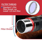 SVBONY 1.25 inch 68 Degree Ultra Wide Angle Eyepiece For Telescope