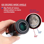 SVBONY 1.25 inch 68 Degree Ultra Wide Angle Eyepiece For Telescope