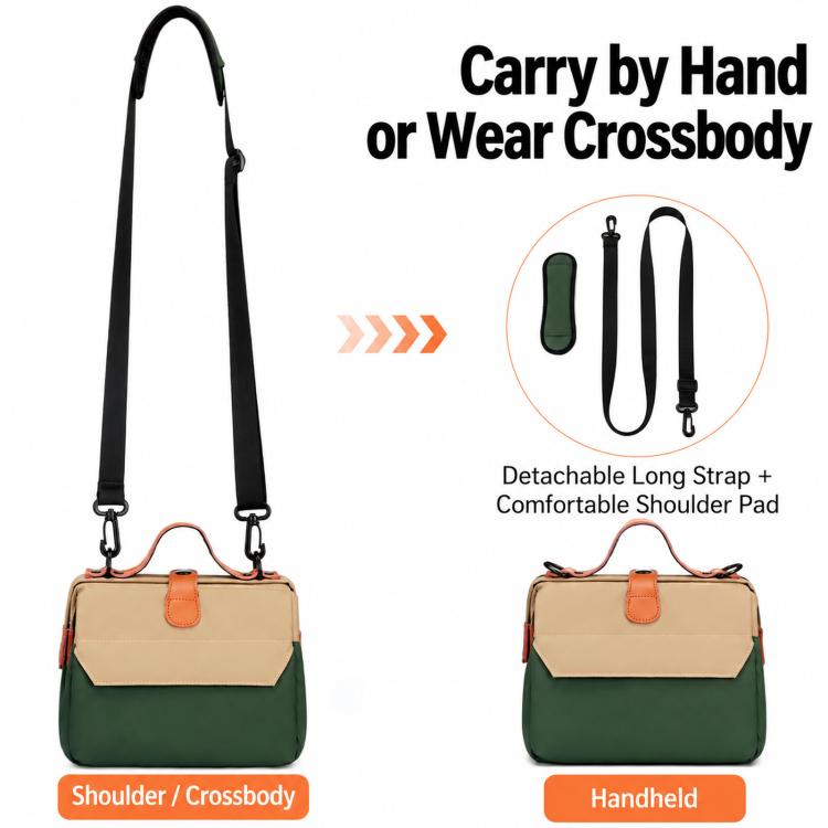 Handheld & Shoulder DSLR Camera Bag Water Resistant Portable Camera Case — view 6