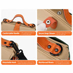 Handheld & Shoulder DSLR Camera Bag Water Resistant Portable Camera Case — view 8