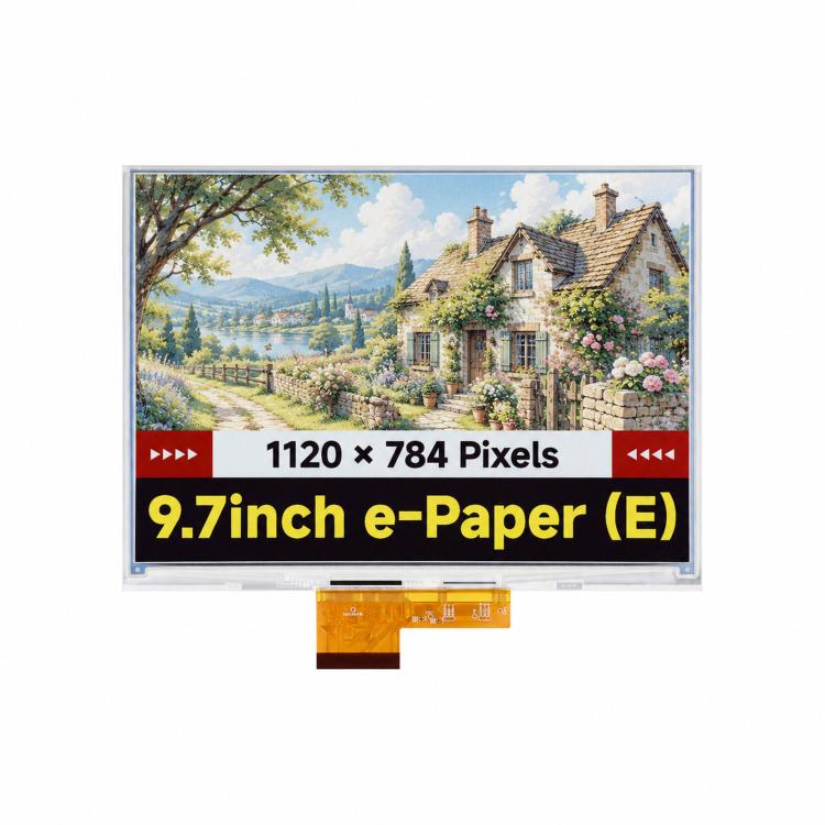 WAVESHARE 9.7 Inch E Ink Spectra E6 Full Color Display