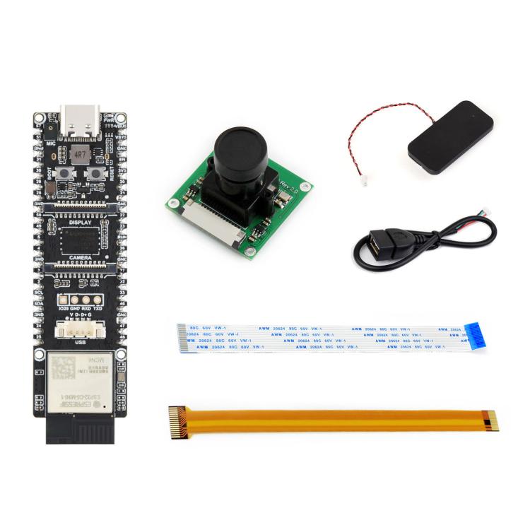 WAVESHARE Dual-Core RISC-V Development Board With Integrated ESP32-C5, Supporting 2.4GHz & 5GHz Wi-Fi 6 — PCB Antenna With Pre-soldered Headers