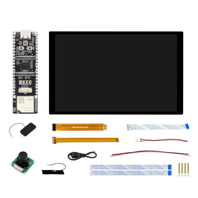 WAVESHARE Dual-Core RISC-V Development Board With Integrated ESP32-C5, Supporting 2.4GHz & 5GHz Wi-Fi 6 — External FPC Antenna  Kit A