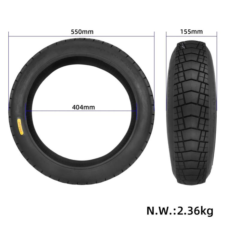 Ulip 20x4.0 Fat Tire & 20x4.0/3.50-16 Straight Valve Inner Tube Set for Electric Bikes & Snow E-Bikes