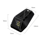 Solar-Powered LED Car Roof Warning Light