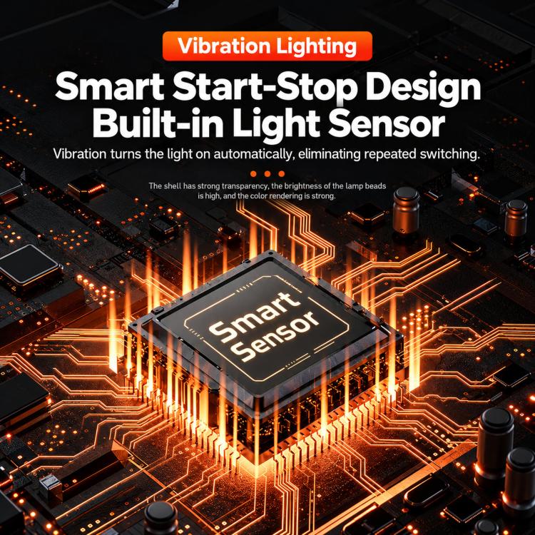 Solar-Powered LED Car Roof Warning Light