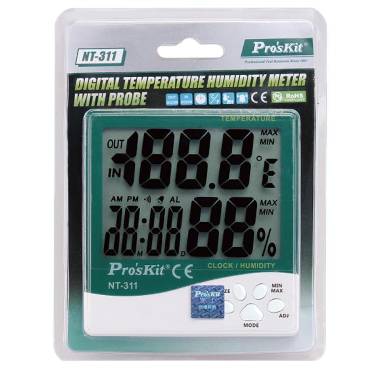 ProsKit NT-311 High Precision Digital Electronic Thermometer For Warehouse & Home Use — view 6