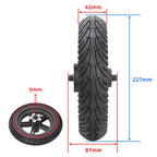 For Xiaomi M365 Rear Hub Solid Inner-Tread Tire Driven Wheel 87mm Axle 8.5 x 2 inch