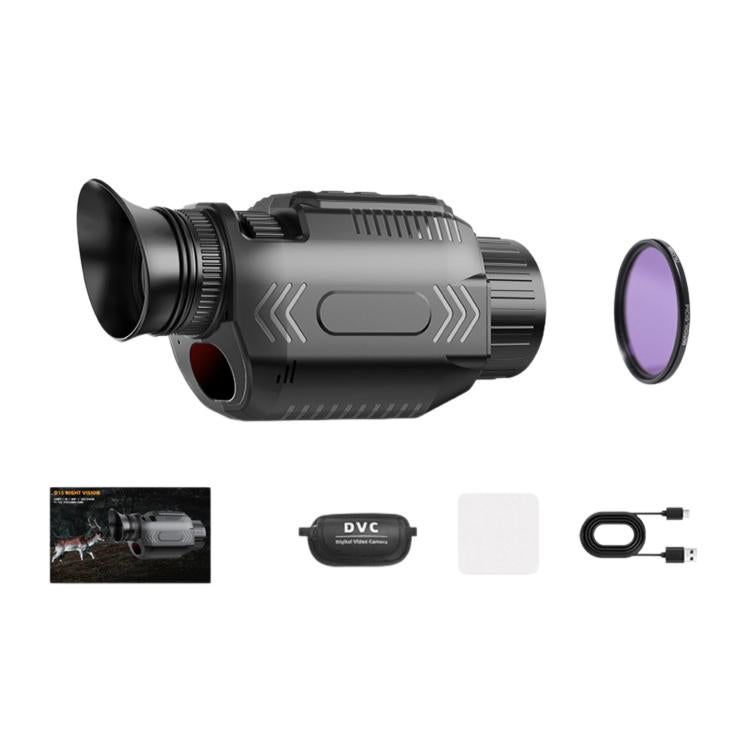 High Definition Infrared Night Vision Device Wireless WiFi Outdoor Hunting Video Recorder — D15 + Macro Lens