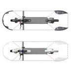 3 PCS/Set For Xiaomi M365 Scooter Front and Rear Deck Plastic Covers