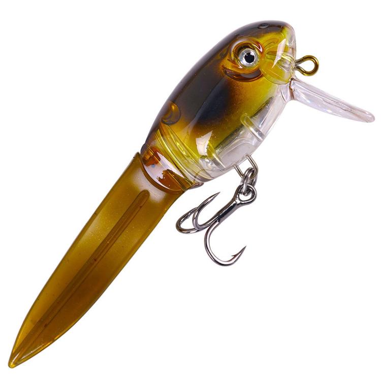 HENGJIA JM077 Floating Jointed Tadpole Fishing Lures Hard Crankbaits Baits — A