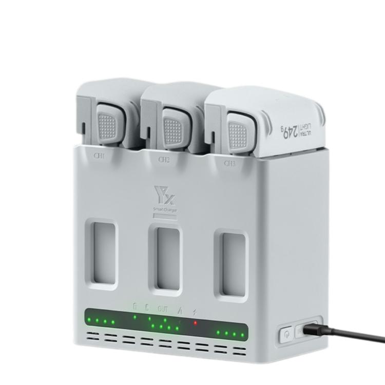 For DJI Lito 1 / X1 Drone YX Smart 3-Way Battery Charger Hub PD Charging Station with Storage Mode
