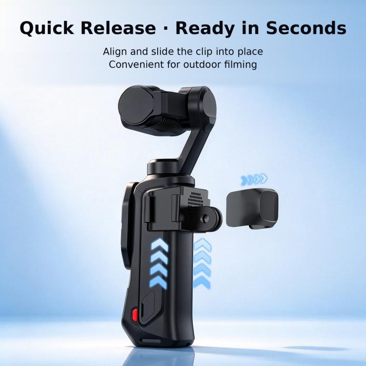 For Insta360 Luna Pro / Ultra BRDRC Multifunctional Clip-On Expansion Frame