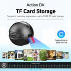X3 Mini Wireless WiFi Security Camera HD Action Sports DV Cam with Night Vision & Motion Detection
