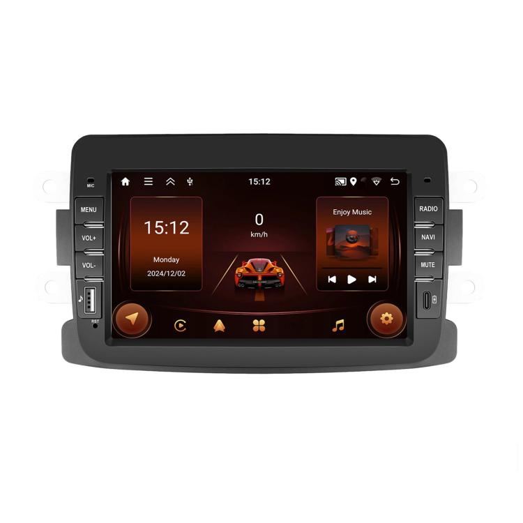 7 Inch Car Stereo Receiver Touchscreen GPS Radio Wireless CarPlay, For Dacia Spring / Logan / Sandero / Lodgy
