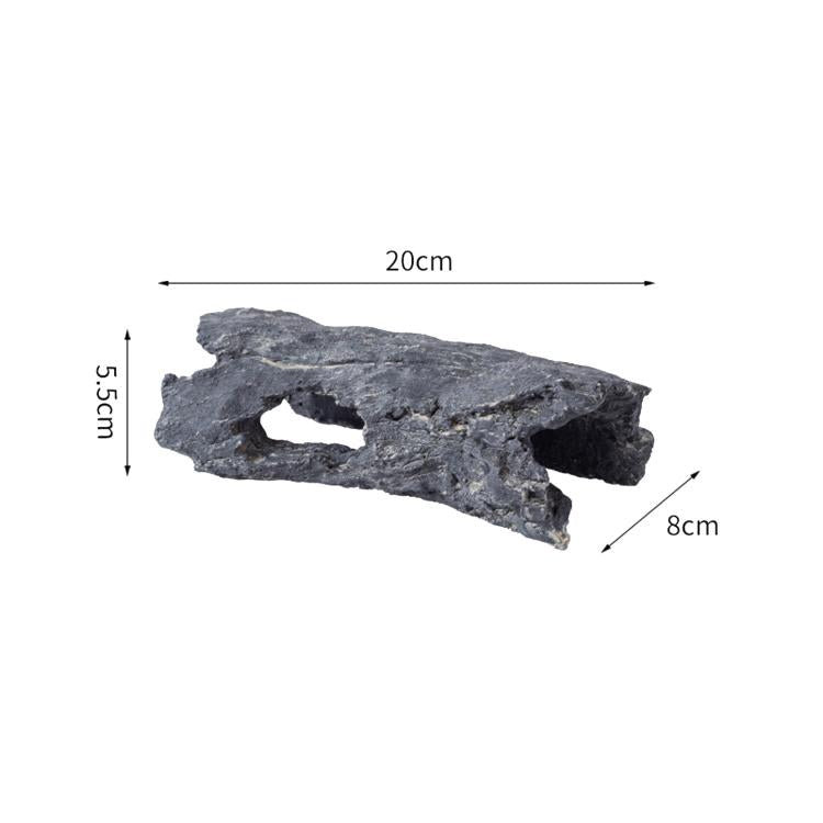Gecko Reptile Hideout Turtle Basking Platform Landscape Bark — Bark Pattern Small Natural Color